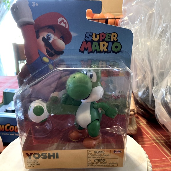 YOSHI with Egg Jakks Pacific Super Mario - Picture 1 of 2